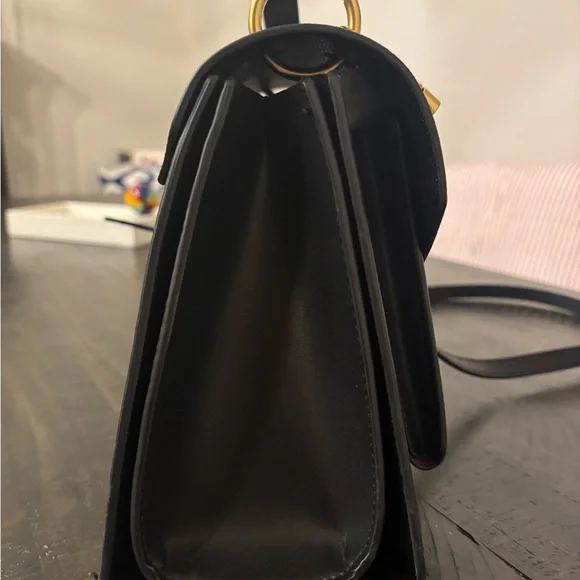 Charles and Keith Black Leather satchel - Picture 6 of 11